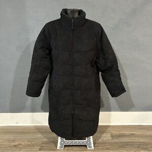 L.L. Bean Women's Black Puffer Coat XL